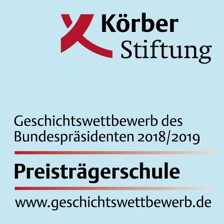 Logo Preisträgerschule Körber Stiftung 2019